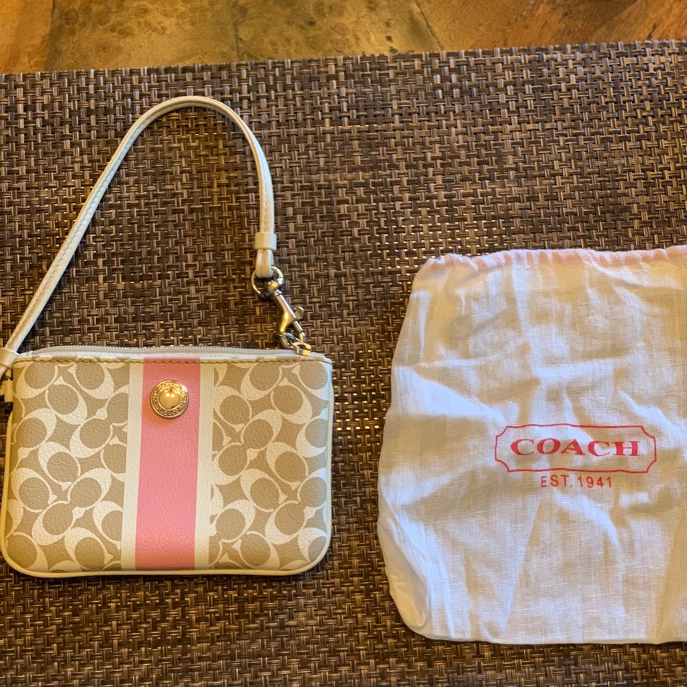 Coach wristlet